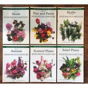 Random House Book of Gardening Set Phillips Rix Herbs Shade Annuals Patios Lot 6
